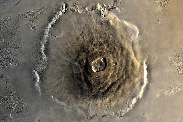 mars volcano